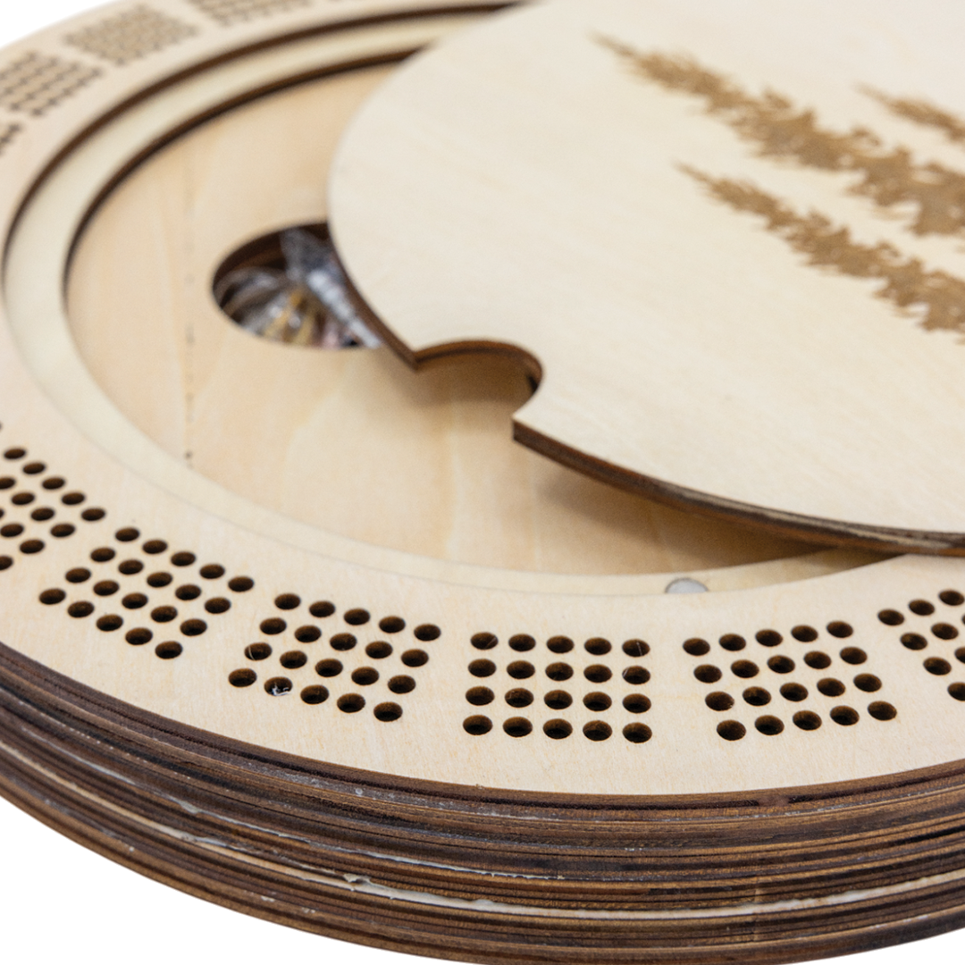 Tree Cribbage Board