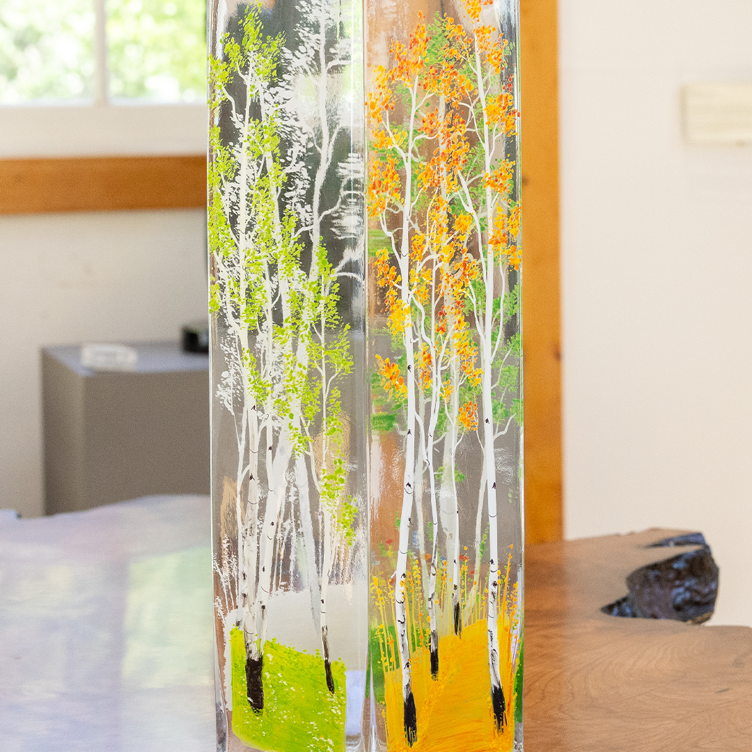 Mary Whitworth Glassware: Large Vase