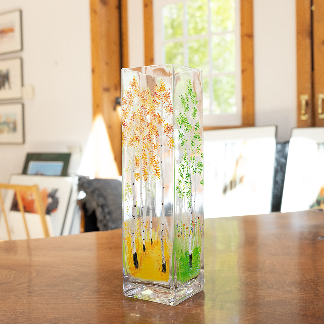 Mary Whitworth Glassware: Small Vase