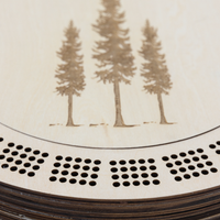 Tree Cribbage Board
