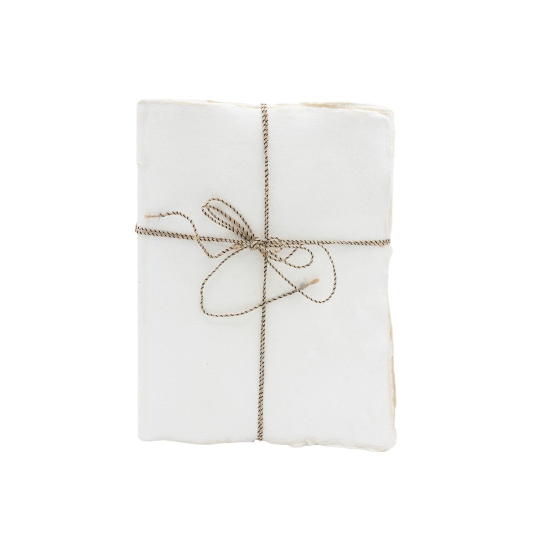 Hand Bound Parchment Book