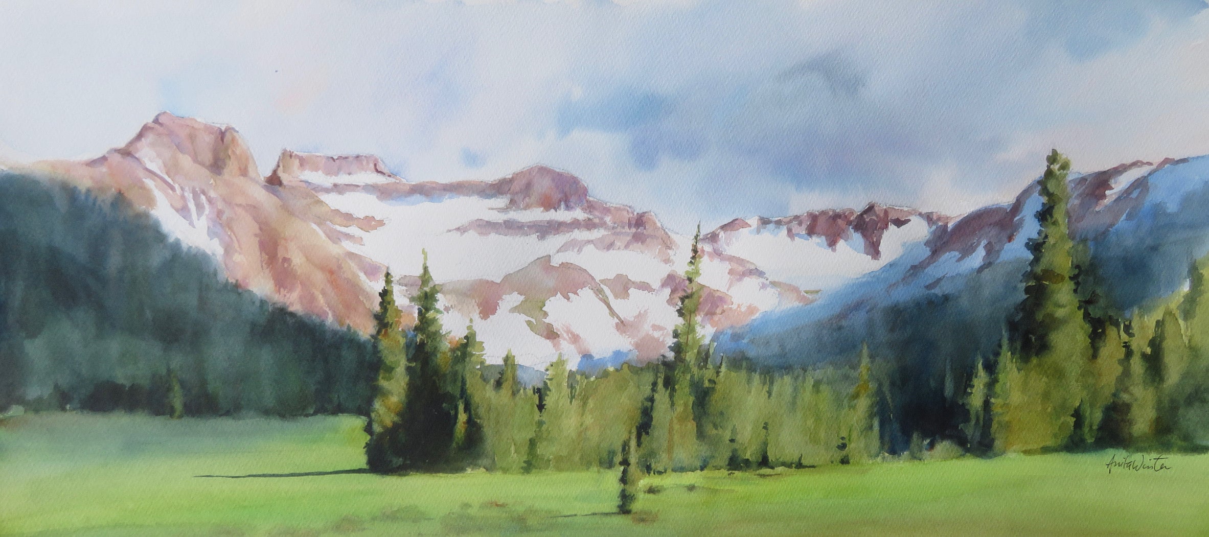 Watercolor on the Go | Anita Winter